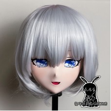 (RB20223)Customize Full Head Quality Handmade Female/Girl Resin Japanese Anime Cartoon Character ‘Mea’ Kig Cosplay Kigurumi Mask (RB20223)Customize Full Head Quality Handmade Female/Girl Resin Japanese Anime Cartoon Character ‘Mea’ Kig Cosplay Kigurumi Mask